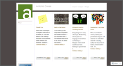 Desktop Screenshot of antonio0922.wordpress.com