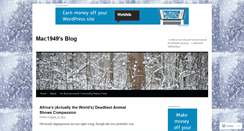 Desktop Screenshot of mac1949.wordpress.com