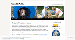 Desktop Screenshot of projectbark.wordpress.com