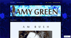 Desktop Screenshot of amygreenvoice.wordpress.com