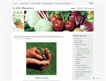 Tablet Screenshot of gaspisanova.wordpress.com