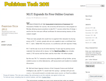 Tablet Screenshot of pktech11.wordpress.com