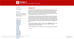 Desktop Screenshot of iihungry.wordpress.com