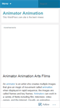 Mobile Screenshot of animatoranimation.wordpress.com