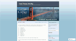 Desktop Screenshot of cirrusalliedblog.wordpress.com