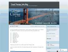 Tablet Screenshot of cirrusalliedblog.wordpress.com