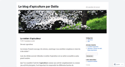 Desktop Screenshot of dalilapiculteur.wordpress.com