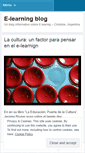 Mobile Screenshot of elearningblog.wordpress.com