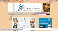Desktop Screenshot of lidianeferroassessoria.wordpress.com