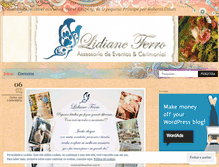 Tablet Screenshot of lidianeferroassessoria.wordpress.com