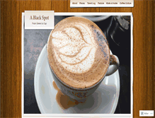 Tablet Screenshot of ablackspot.wordpress.com