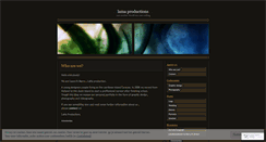 Desktop Screenshot of lamaproductions.wordpress.com