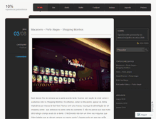 Tablet Screenshot of dezporcento.wordpress.com