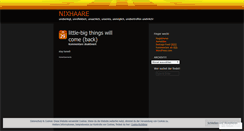 Desktop Screenshot of nixhaare.wordpress.com