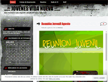 Tablet Screenshot of jovenesvn.wordpress.com