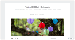 Desktop Screenshot of chelmasfrederic.wordpress.com
