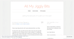 Desktop Screenshot of jigglybits.wordpress.com