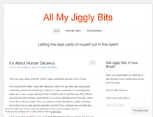 Tablet Screenshot of jigglybits.wordpress.com