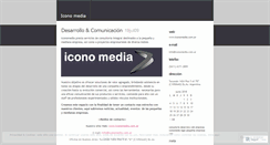 Desktop Screenshot of iconomedia.wordpress.com