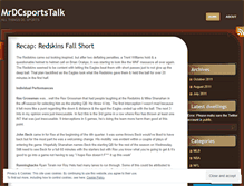 Tablet Screenshot of mrdcsportstalk.wordpress.com