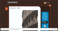 Desktop Screenshot of jacobandpam.wordpress.com