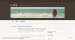 Desktop Screenshot of hadding.wordpress.com