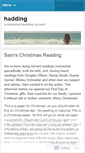 Mobile Screenshot of hadding.wordpress.com