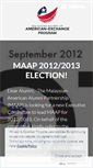 Mobile Screenshot of maapalumni.wordpress.com