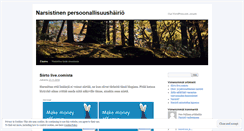 Desktop Screenshot of narsismia.wordpress.com