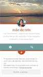Mobile Screenshot of maedetres.wordpress.com