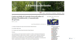 Desktop Screenshot of contracorrientemx.wordpress.com