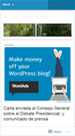 Mobile Screenshot of contracorrientemx.wordpress.com