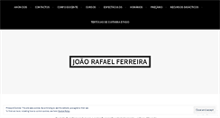 Desktop Screenshot of joaorafaelferreira.wordpress.com