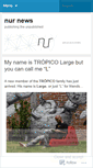 Mobile Screenshot of nurnews.wordpress.com