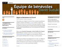 Tablet Screenshot of benevolessuzuki.wordpress.com