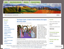 Tablet Screenshot of giardinodelleidee.wordpress.com