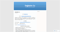 Desktop Screenshot of dagdelensu.wordpress.com