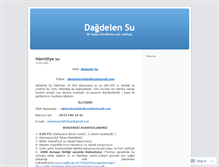 Tablet Screenshot of dagdelensu.wordpress.com