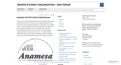 Desktop Screenshot of dsoforum.wordpress.com