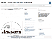 Tablet Screenshot of dsoforum.wordpress.com