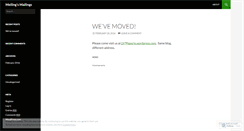 Desktop Screenshot of meilingsmailings.wordpress.com