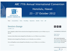 Tablet Screenshot of abchawaii2012.wordpress.com