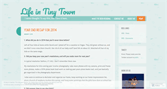 Desktop Screenshot of lifeintinytown.wordpress.com