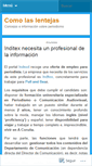Mobile Screenshot of comolaslentejas.wordpress.com