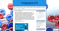 Desktop Screenshot of compoundsforkids.wordpress.com