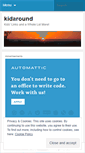 Mobile Screenshot of kidaround.wordpress.com