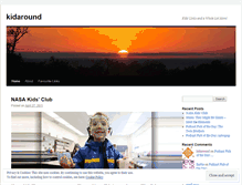 Tablet Screenshot of kidaround.wordpress.com