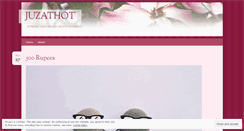Desktop Screenshot of juzathot.wordpress.com