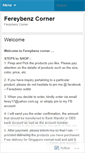 Mobile Screenshot of fereyben.wordpress.com