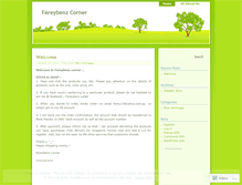 Tablet Screenshot of fereyben.wordpress.com